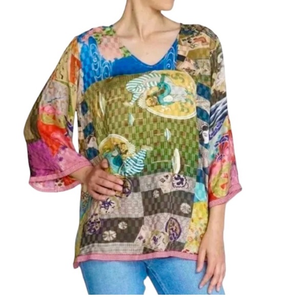 Johnny Was Samantha Blouse - Picture 1 of 8